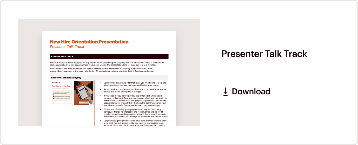 Presenter Talk Track